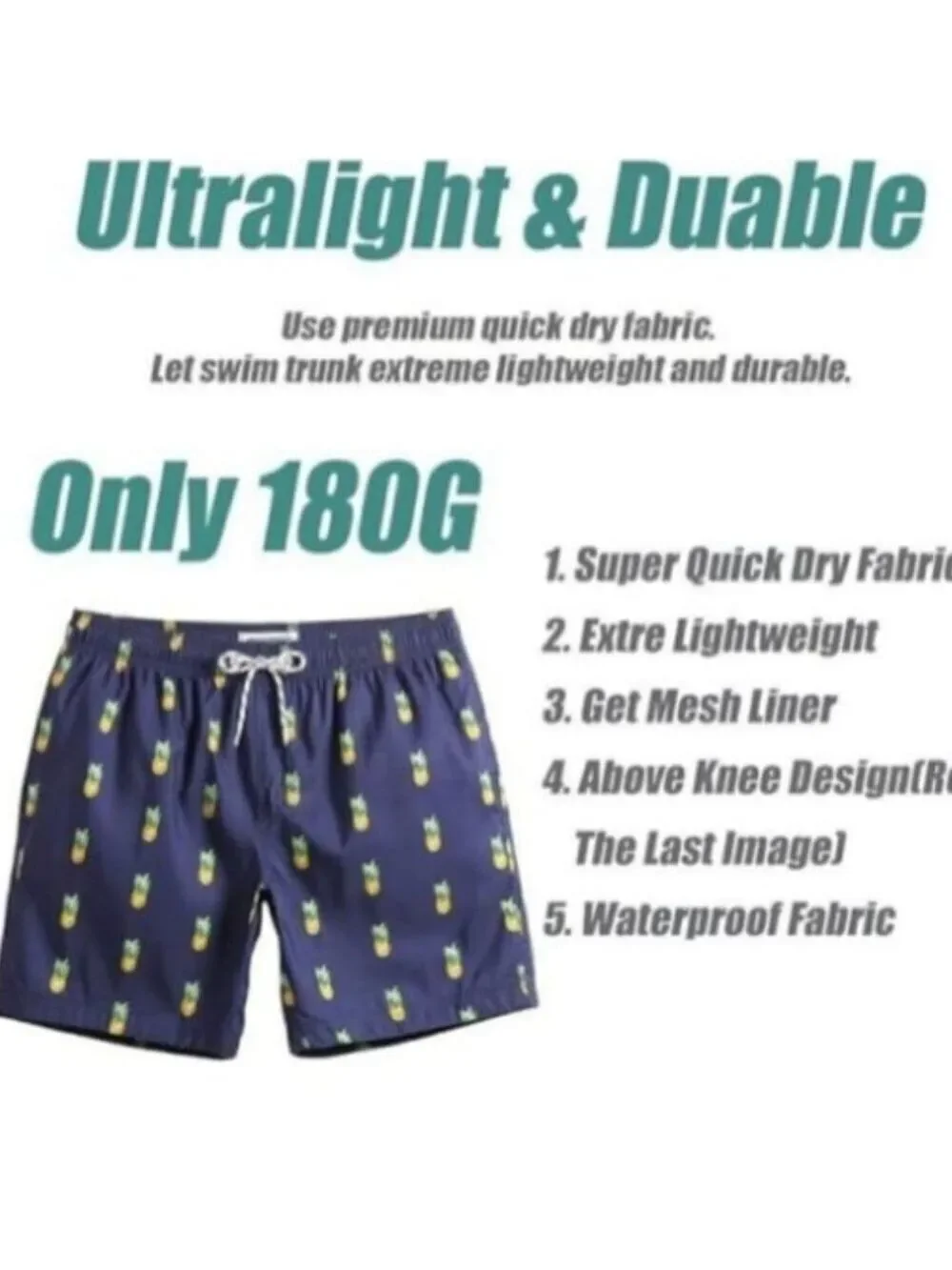 ✨✨MaaMgic Men's Swim Trunks L XL NWT